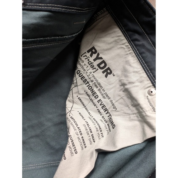 Kuhl Men's Rydr Vintage Patina Onyx Color 40 x 32 - Picture 7 of 9